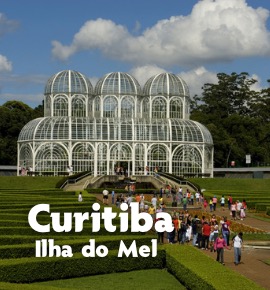  Carnaval em Curitiba, Ilha do Mel, Trem da Serra do Mar, Buraco do Padre e Parque Vila Velha