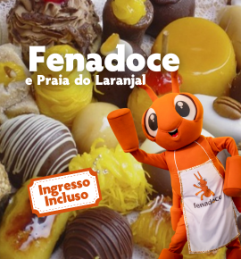 Delicie-se na Fenadoce e Praia do Laranjal - Pelotas - RS